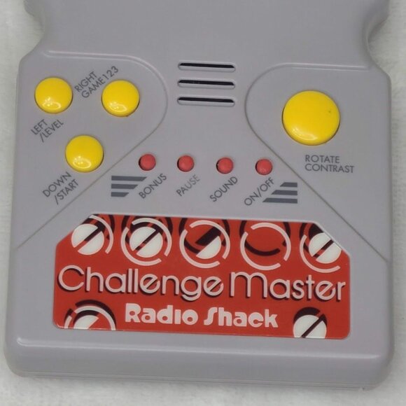 Radio Shack Challenger Master Handheld Electronic Game 3 in one With Box Works - Picture 9 of 12